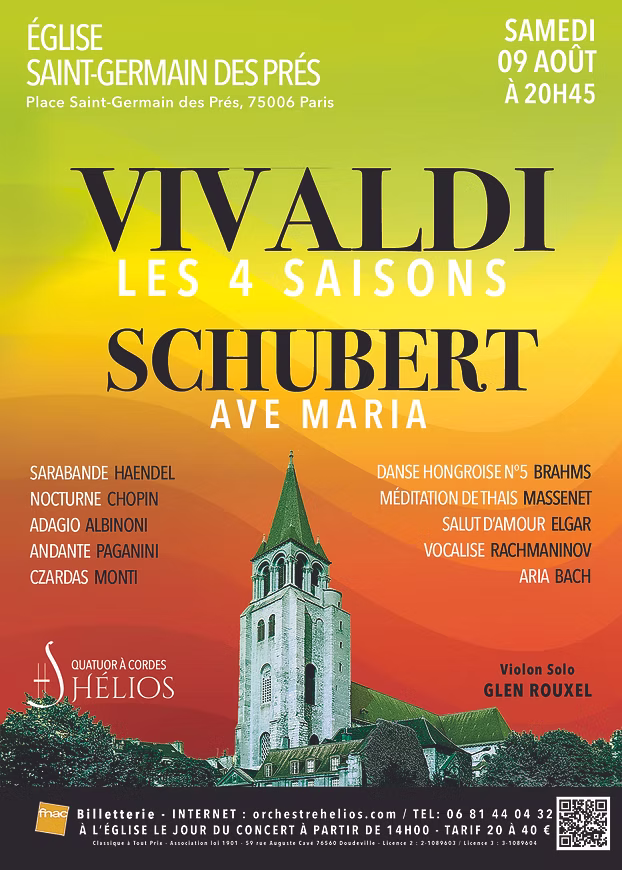 Les 4 Saisons de Vivaldi, Ave Maria et Célèbres Adagios