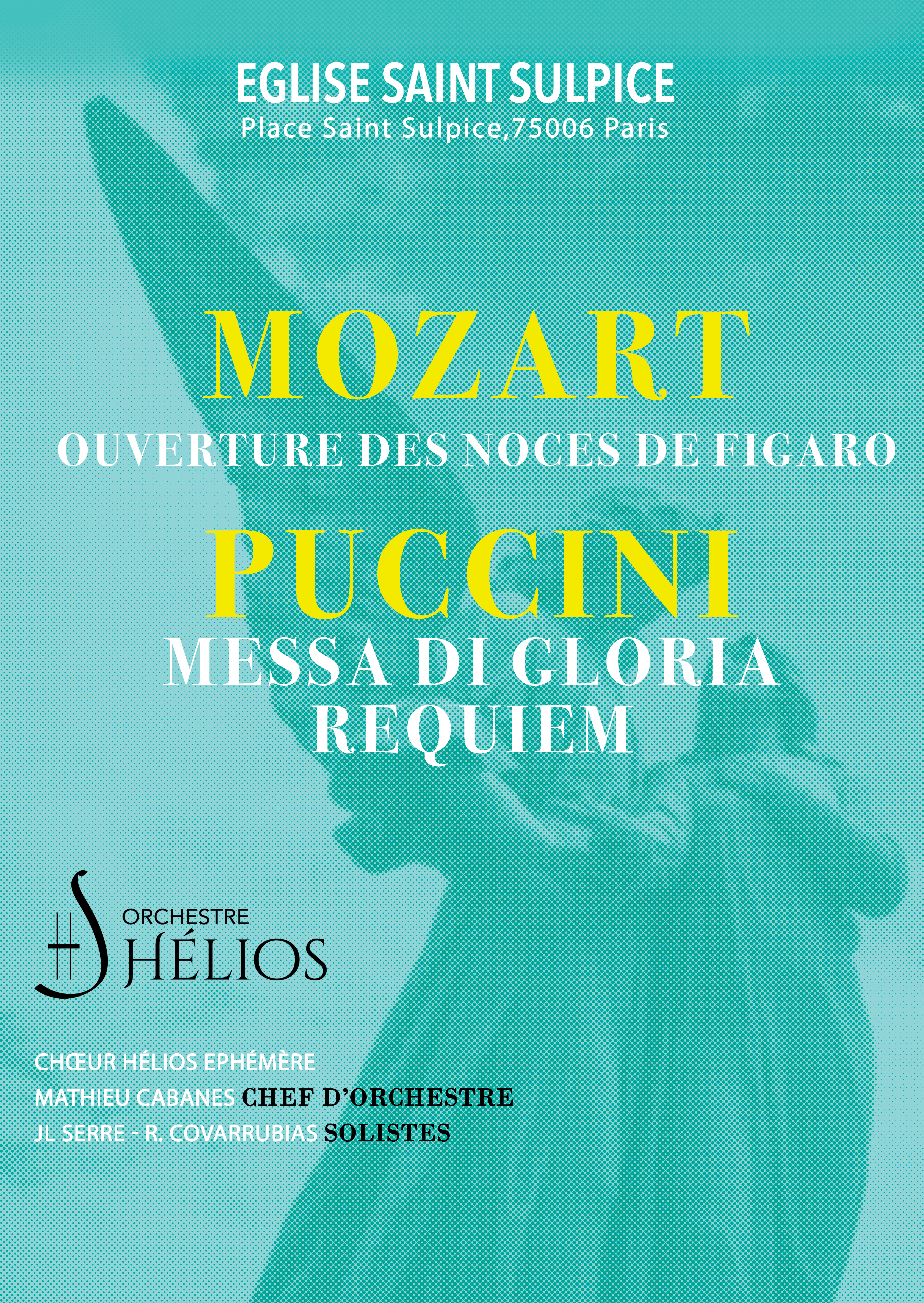 Messa di Gloria Puccini / Requiem de Puccini /Ouverture des Noces de Figaro Mozart