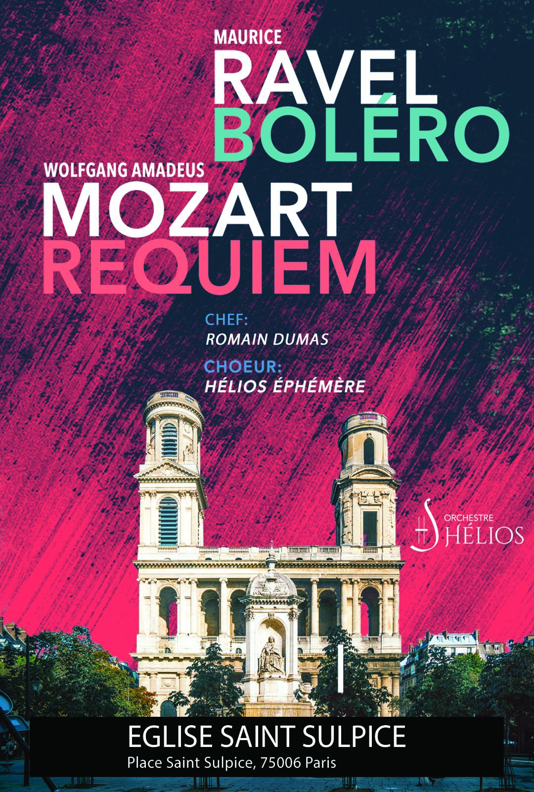 Requiem de Mozart et Boléro de Ravel