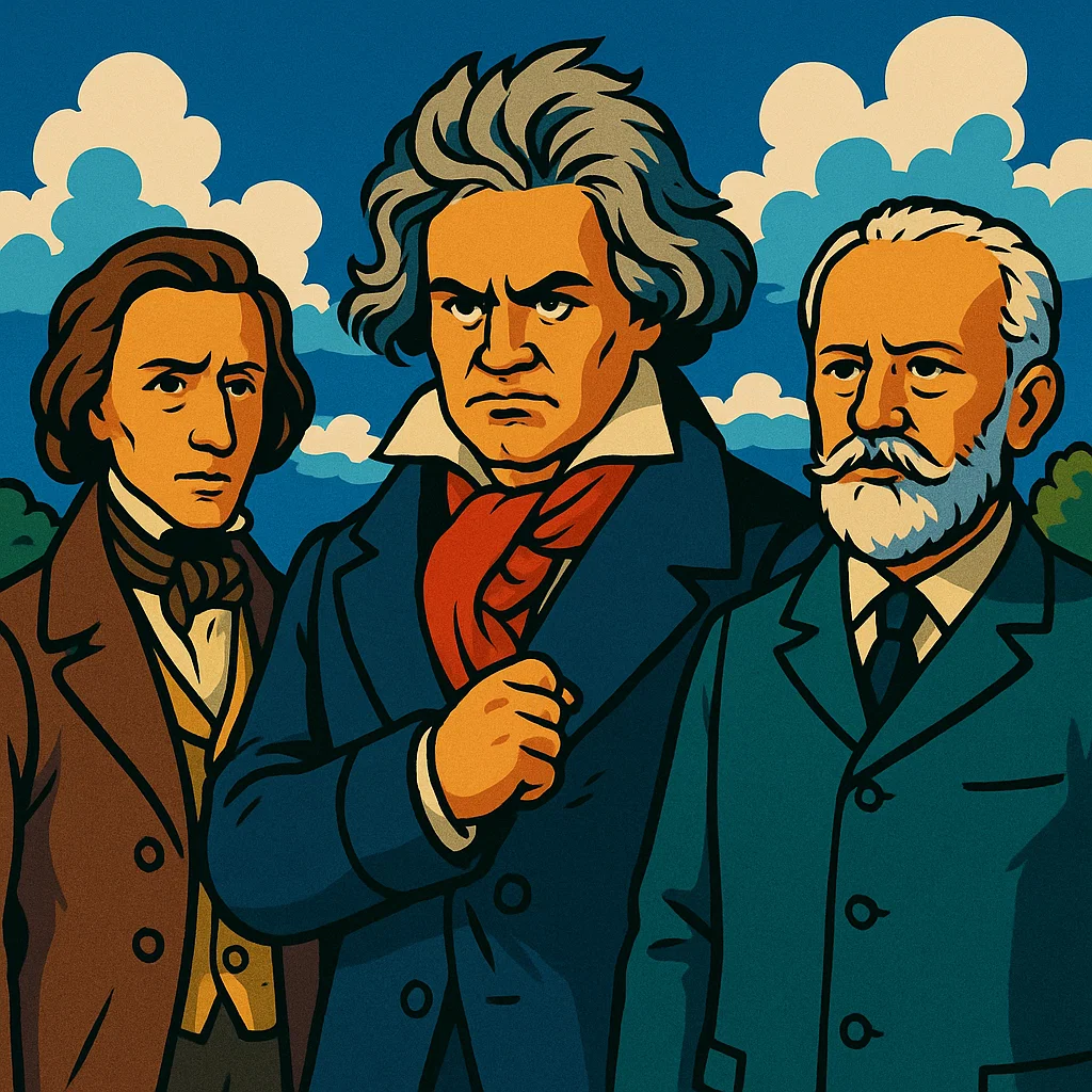 Chopin Beethoven Tchaïkovsky