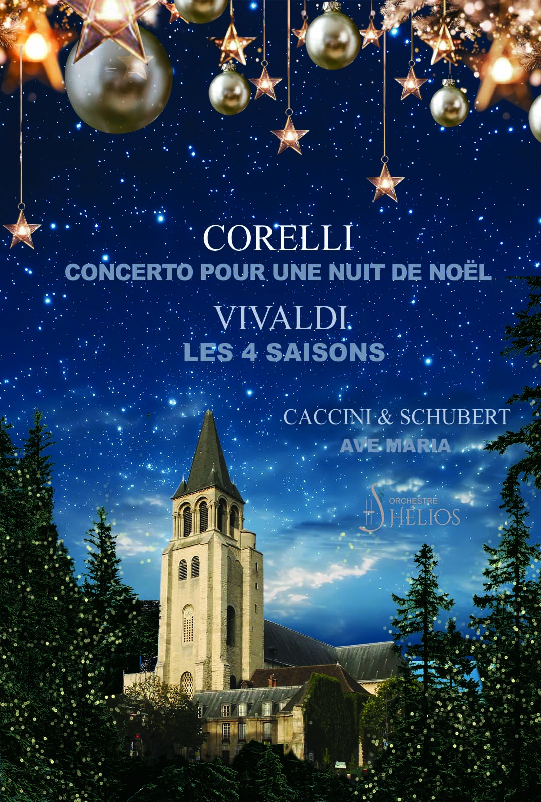 Concerto pour une Nuit de Noël de Corelli / Ave Maria de Caccini & Schubert / Les 4 Saisons de Vivaldi Intégrale